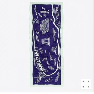 J. Crew Factory Manhattan scarf, NWT